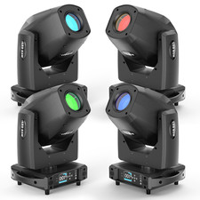 400W 3in1 LED Moving Head Light Beam Wash Spot With 9 Gobo 9 Color DMX Sound