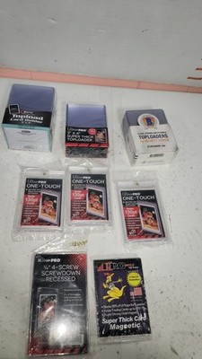 Card Holders,sleeves  8 Packs,/ Top Loaders,ultra Pro,top Load, Different Types