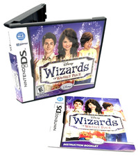 Nintendo DS Disney Wizards of Waverly Place EMPTY Case w/ Manual