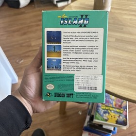 Adventure Island II 2 - Nintendo Entertainment System NES - Game + Box