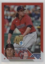 2023 Topps Series 1 1st Edition Red Foil 17/50 Eli Morgan #223 02u3
