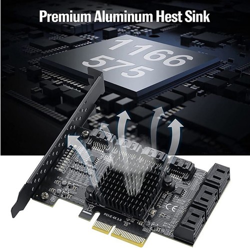 SATA3.0 Expansion Card Pc Components Computer Accessory PCI Express - Photo 11/12