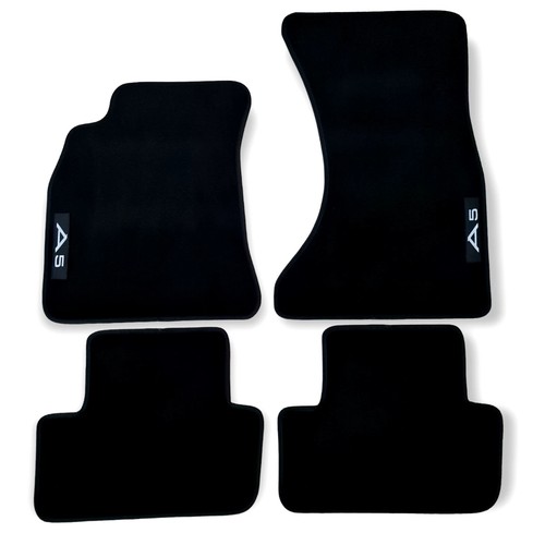 New Car Floor Mats For Audi A5 S5 RS5 Waterproof Black Velour Carpet Liners 4pcs - Bild 1 von 9