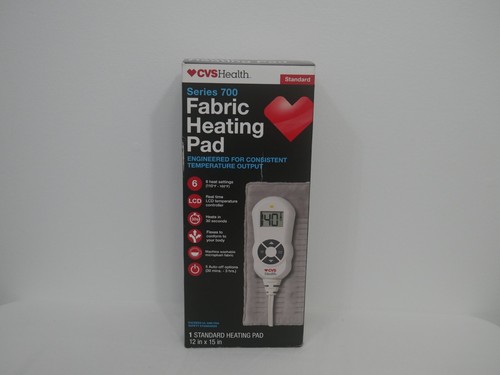 CVS Health Series 700 Contains 1 Fabric Heating Pad (12'' X 15'') Open