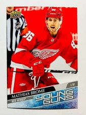 2020-21 UD Young Guns Oversized #468 Mathias Brome YG Jumbo Detroit Red Wings