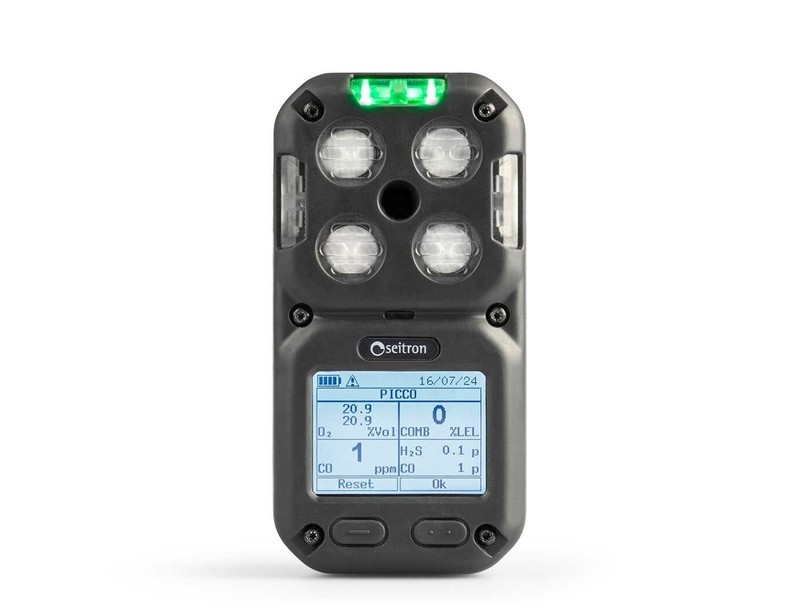 Brand New, Unused, Unopened Multi-Gas Personal Gas Detector for O2, CO, LEL, H2S
