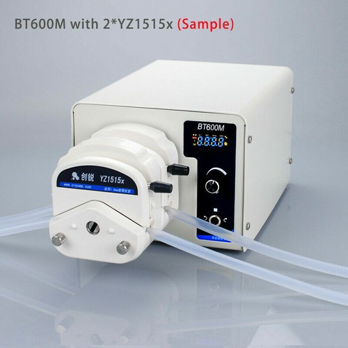 220V Industrial Peristaltic Pump BT600M with 4*YZ1515x Pump Head 0.015-2280ml/m - Picture 3 of 5