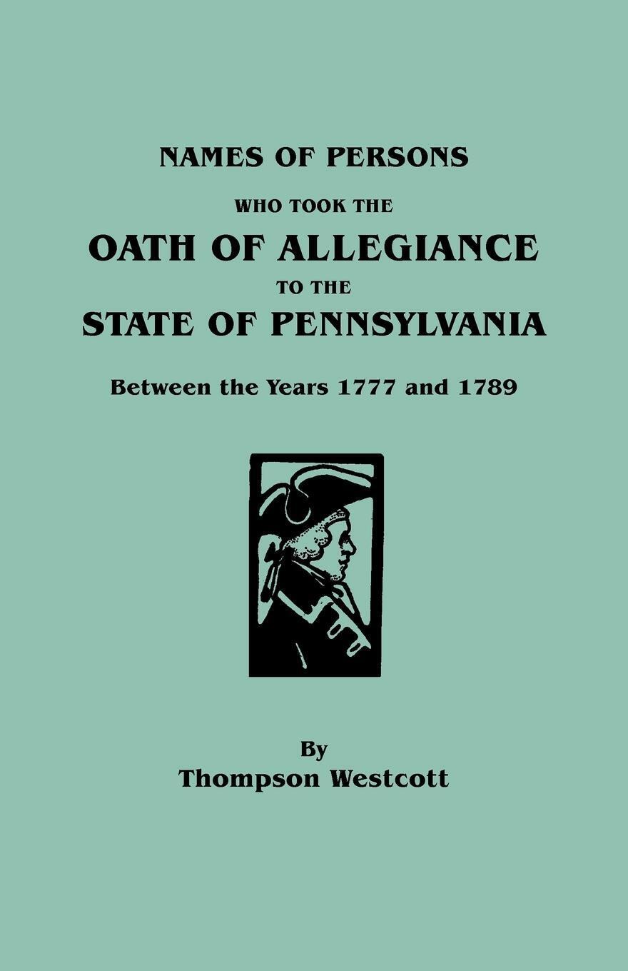 Thumbnail - Names Of Persons Who Took The Oath Of Allegiance To The State Of