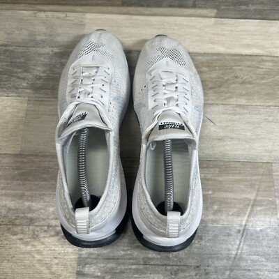 関税送料込♪EA7/クラシック スニーカー ‘Triple White’ Size 10.5 - Nike Air Max Flyknit Racer Pure Platinum W for
