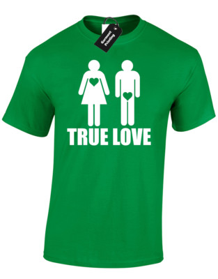True Love Funny Wedding Husband Wife Bride Groom Gift Unisex T-Shirt