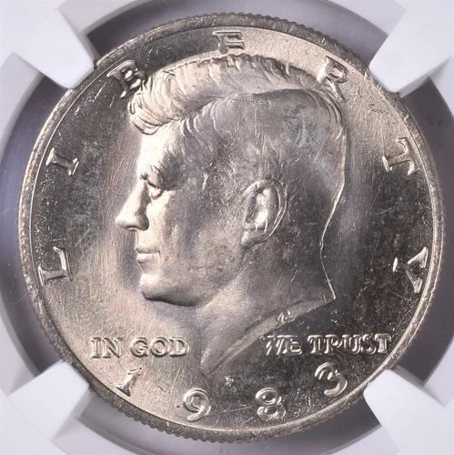 1983-P Kennedy Half Dollar - NGC MS66 