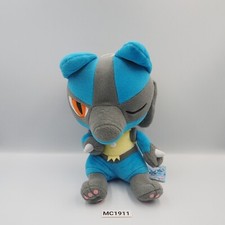 Lucario Pokemon MC1911 Banpresto 2019 DX Plush Stuffed 10" TAG Toy Doll Japan