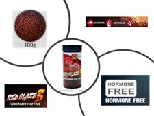 CZ Aqua Products Red Blaze X3 Intense Red Fish Food 100g For Flowerhorn