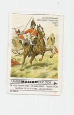 Taschenkalender Scheckkartenformat Armeemuseum der DDR Dresden 1989 Dragoner