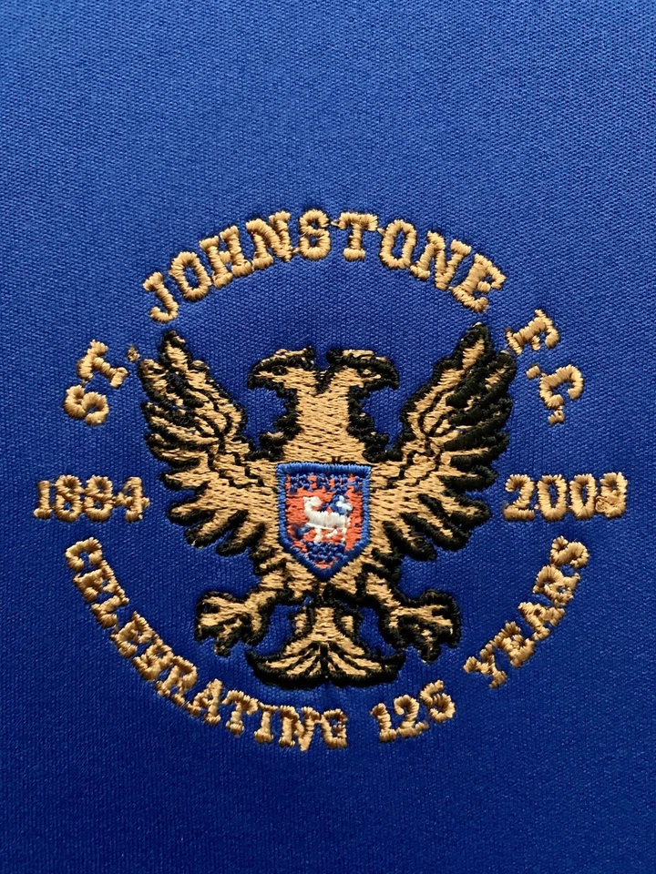 St Johnstone 2009-2010 home 125 years Brand New With Tags Scotland shirt - Photo 2/3