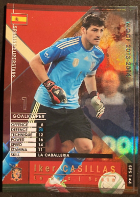 2013-14 Panini WCCF Spain Superstars Iker Casillas Real Madrid