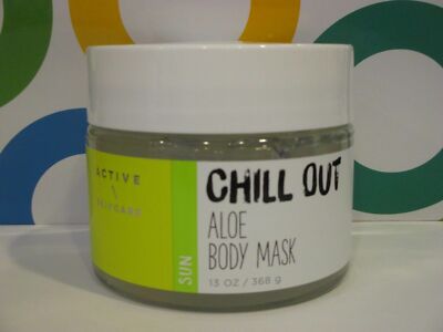 BATH & BODY WORKS ~ CHILL OUT ALOE BODY MASK ~ 13 OZ UNBOXED