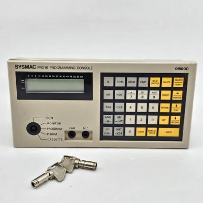 OMRON Sysmac 3G2A3-PRO 16 Programming Console, JAPAN, UNTESTED, PARTS ONLY, VTG