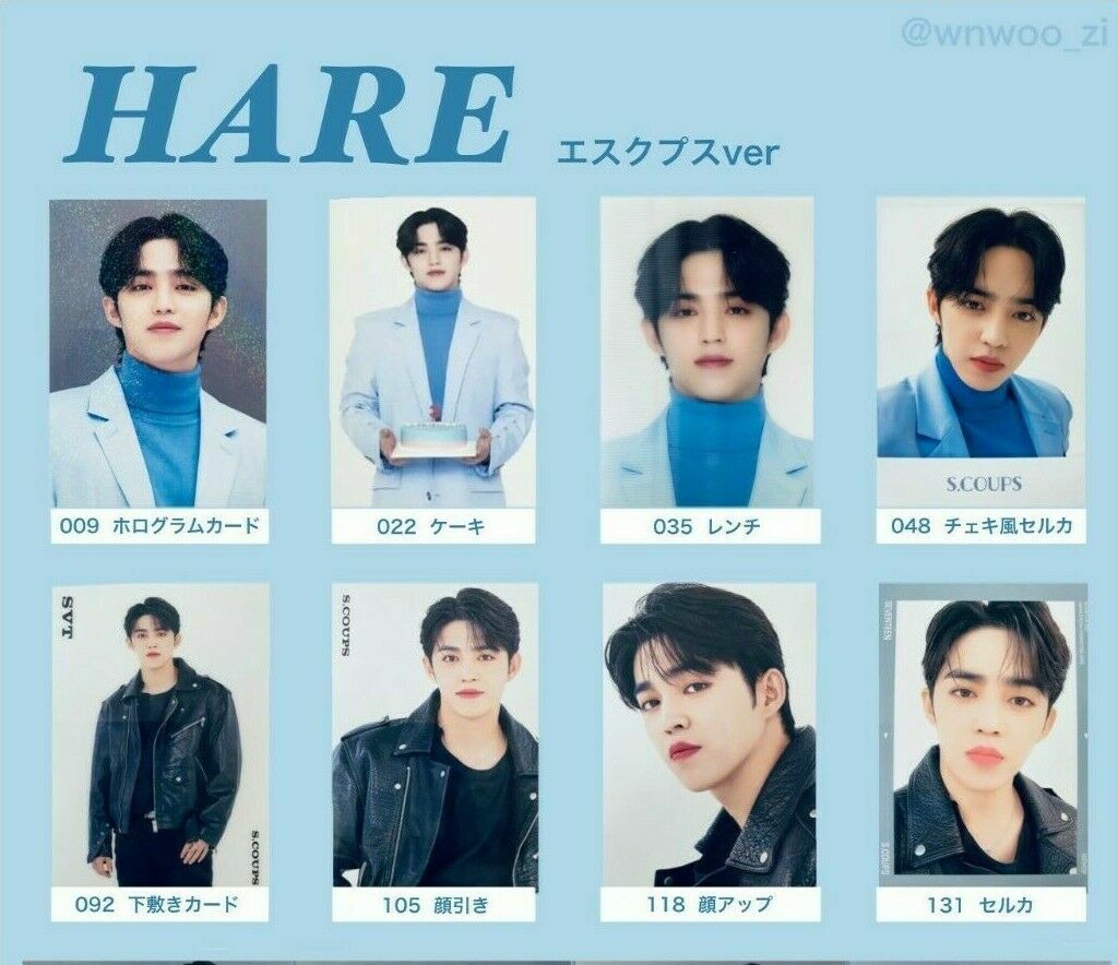 SEVENTEEN HARE まとめ売り S.COUPS SEVENTEEN - HARE 2021 JAPAN FAN MEETING - PHOTO CARD