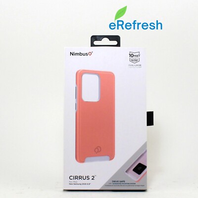 Nimbus9 SSs11p-Nn9Ci2-RC Cirrus 2 Case for Samsung Galaxy S20 Ultra (Pink)