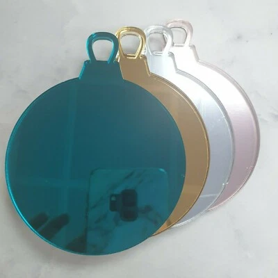 Craft Item DIY Customise Personalise Tree Christmas Acrylic Bauble Art Keep Sake