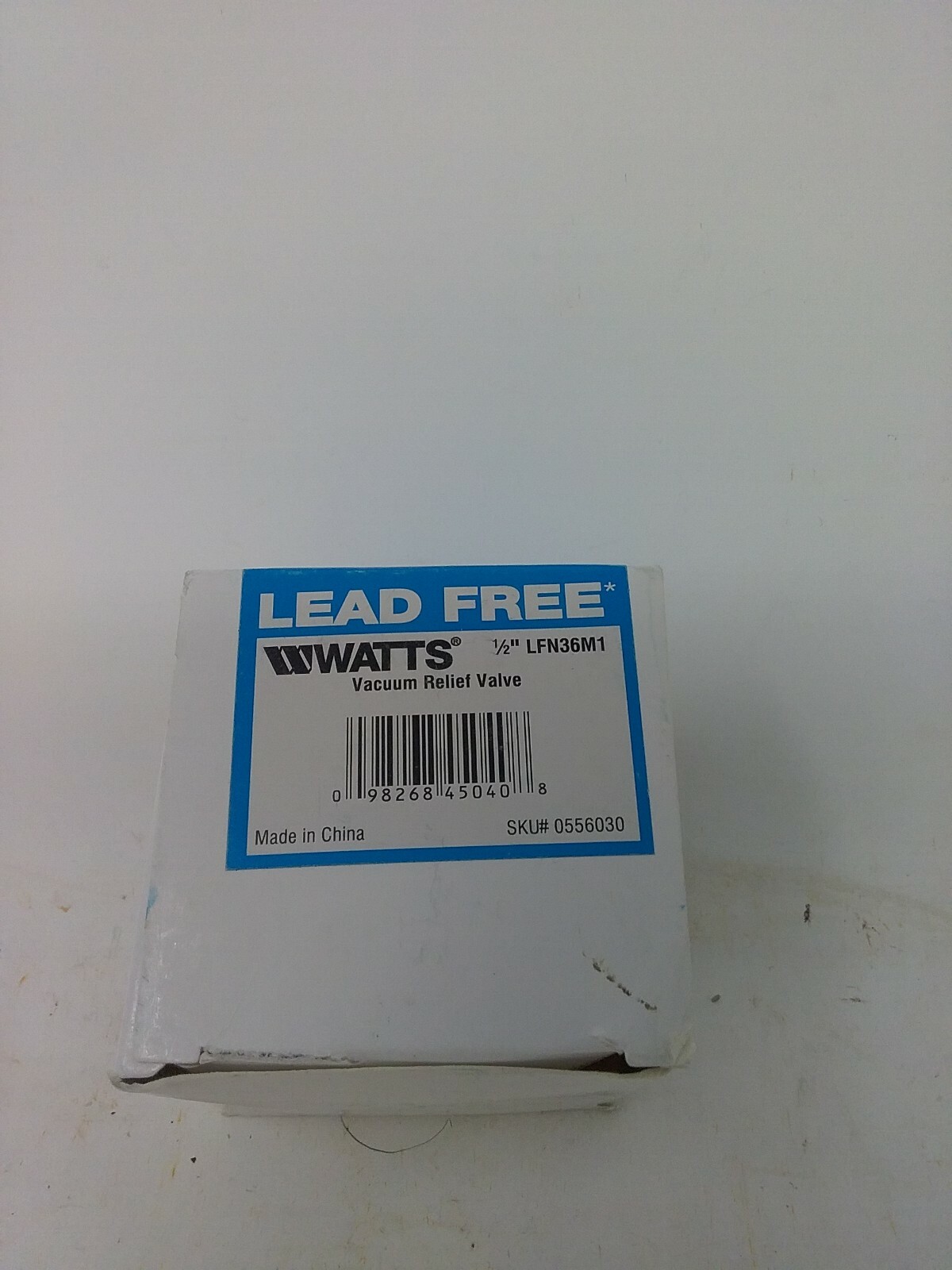 Watts Vacuum Relief Valve 1/2" LFN36M1 eBay