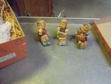 Vintage Hummel Three Musicians in box TMK-5 Separate Pieces