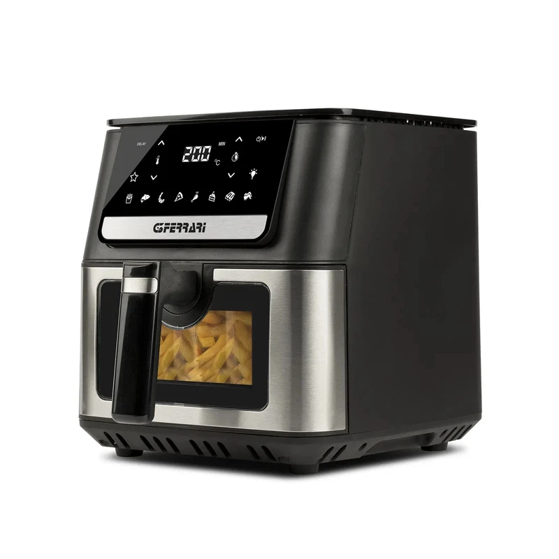 Friggitrice ad Aria G3FERRARI 6,5 Litri 8 Programmi Partenza Ritardata Grill