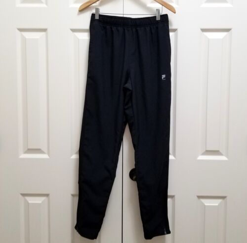 Polyester Black Activewear Lounge Pants