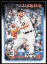 2024 Topps Brendan White #8 Rookie RC Detroit Tigers