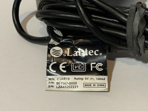 Labtec V-UAE13 USB Wired Webcam Camera w/ Stand - Picture 3 of 3