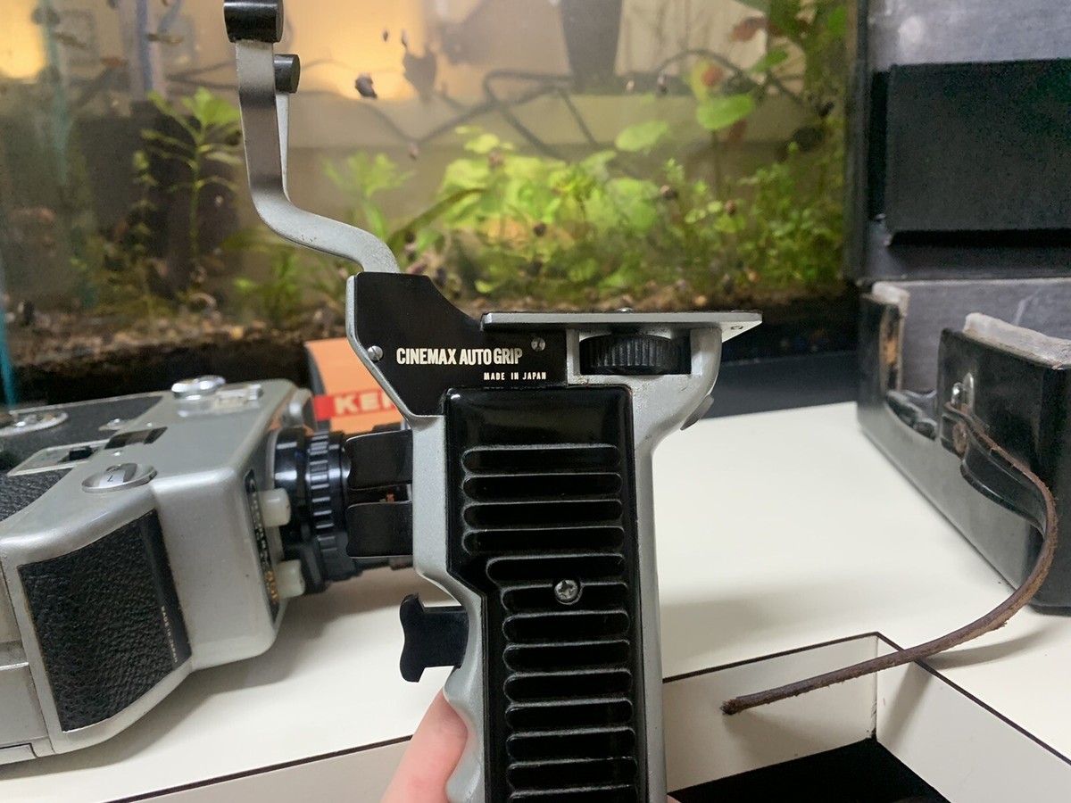 CiniMax-85E Auto Zoom 8mm Movie Camera with CineMax Auto Grip | eBay