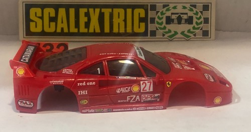 Scalextric Exin Bodywork Ferrari F40 #27 Shell + Chassis 8327 - Picture 4 of 8