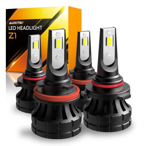 Z1PLUS SERIE Xenon White LED Headlight High Low Beam 9005 H11 Bulb Kit Autopart1