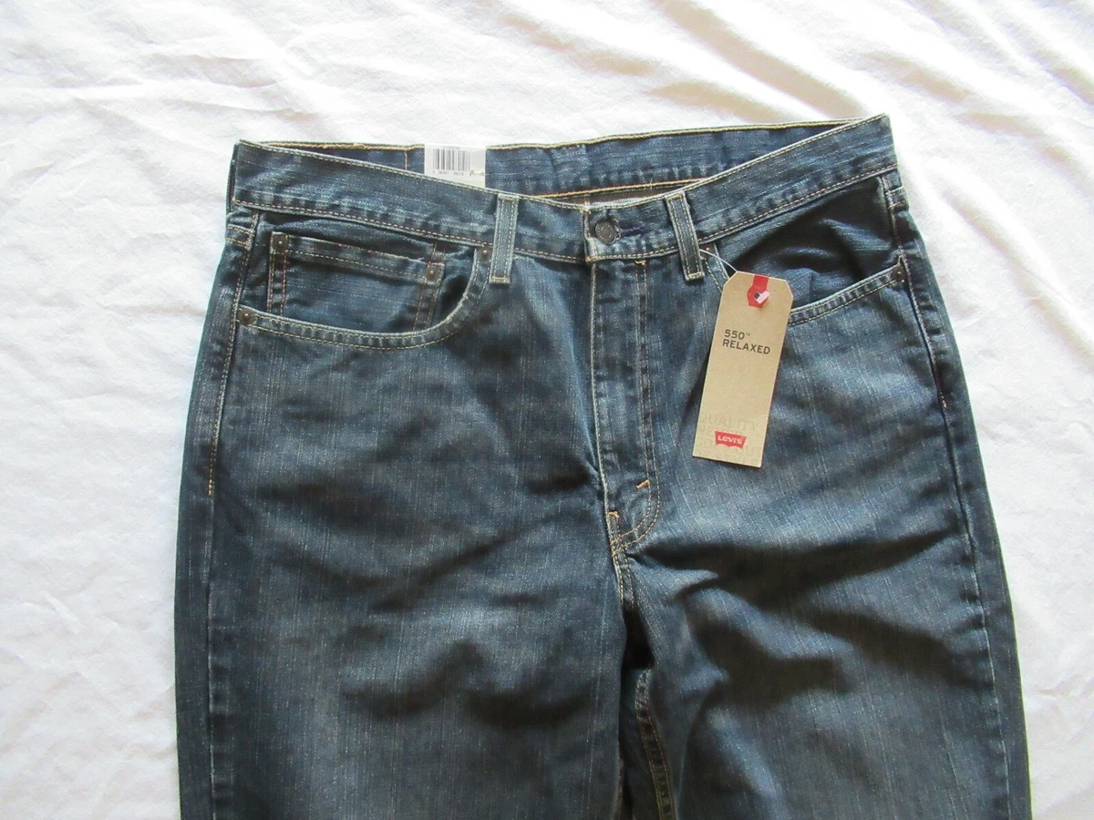 Levis 550 big top and tall jeans