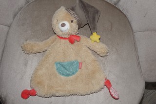 Fehn Kuscheltuch Schnufeltuch Bär Bruno mit Zipfelmütze NEU!!!