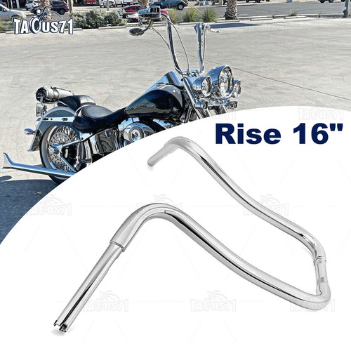 16" Rise Gangster Ape Hangers Handlebar For Harley Touring Road Glide Road King eBay