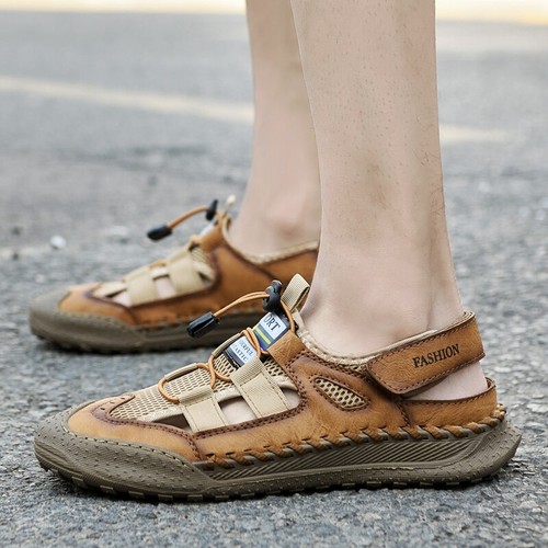Hollow Out Breathable Sandals Plus Size 