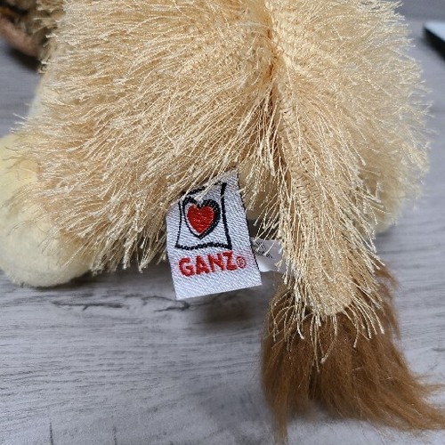 GANZ Webkinz Leopard HM031 And Lion HM006 Plush Stuffed Animal Toy 9" No Code - Picture 7 of 8