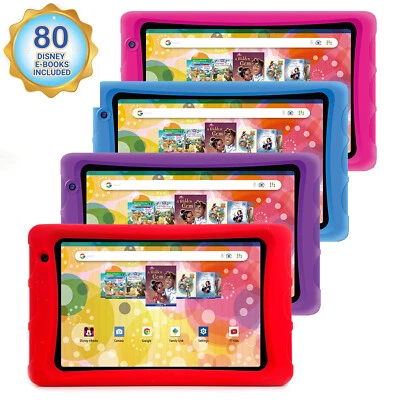 Contixo K80A 8" Inch for Kids 32GB HD Tablet w/ Disney E-Books Wi-Fi Camera
