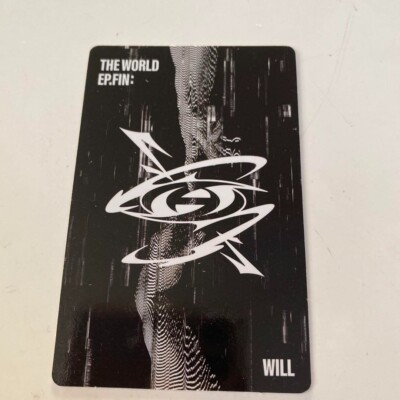 ATEEZ HONGJOONG THE WORLD EP FIN WILL Target Photocard PC