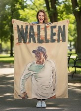 Southern Country Hitmaker Inspired Flannel Throw Blanket