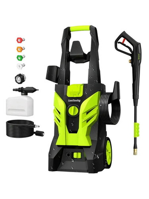 #ad 1500W Pressure Washer Portable Power Washer Withand Foam Cannon 4 Quick Connec $99.99