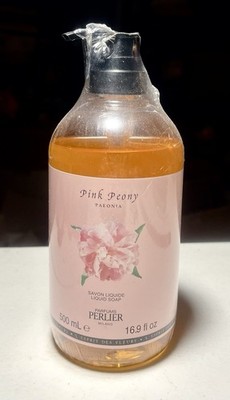 Perlier Pink Peony Liquid Soap 16.9 fl. oz 500 mL - made In Italy