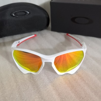 Oakley Plazma Sunglasses Polarized Gold Lenes New With Case