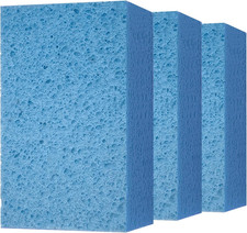 Cleaning and Washing Sponge, 3 Pack Large Extra Thick Heavy Duty Sponge Multi