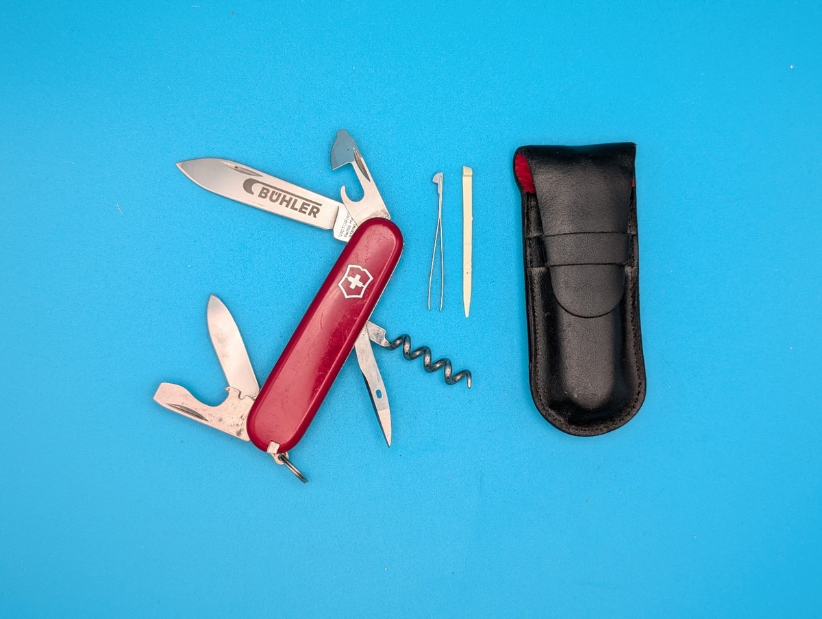 Victorinox Tourist Swiss Army Knife Multi Tool! Red! 84MM | eBay