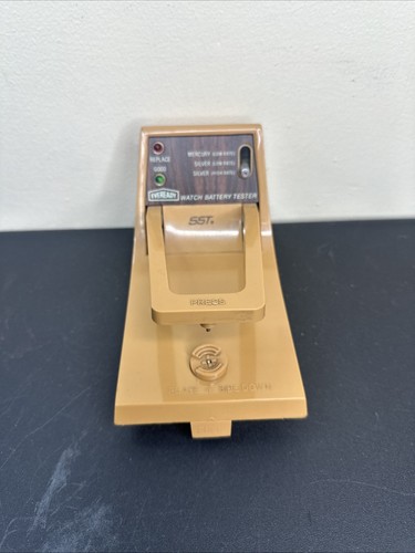 Vintage 1977 Eveready SST Watch Battery Tester - Obery & Newell - Works!