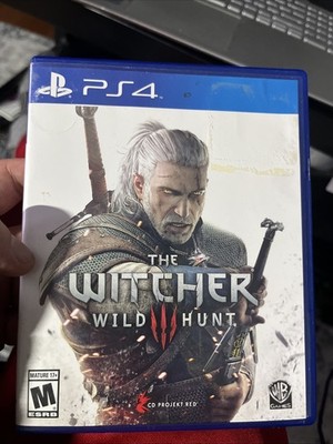 The Witcher 3 Wild Hunt Complete PS4 Game with CD, Soundtrack, Map, Manual