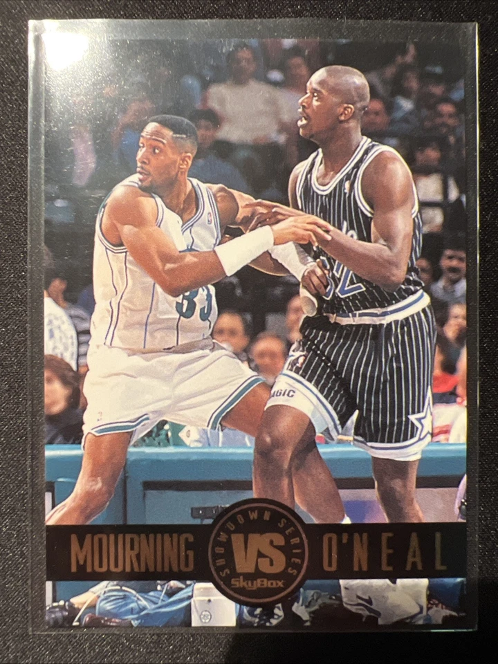 1993-94 Skybox Premium Showdown Series #SS1-SS6 (6 cartões - O'Neal, Ewing, etc.) - Imagem 4 de 4